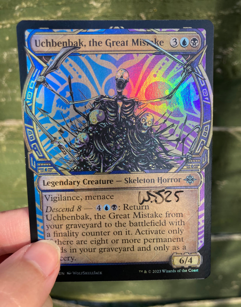MTG Uchenbak AP – WolfSkullJack Art