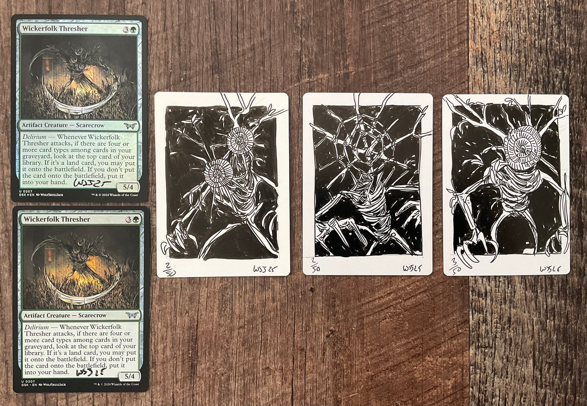 MTG Wickerfolk Thesher AP – WolfSkullJack Art