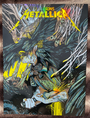 AP Metallica 72 Seasons poster