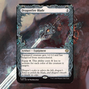 MTG Dragonfire Blade artist proof