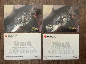 MTG Dragonblade ART CARD
