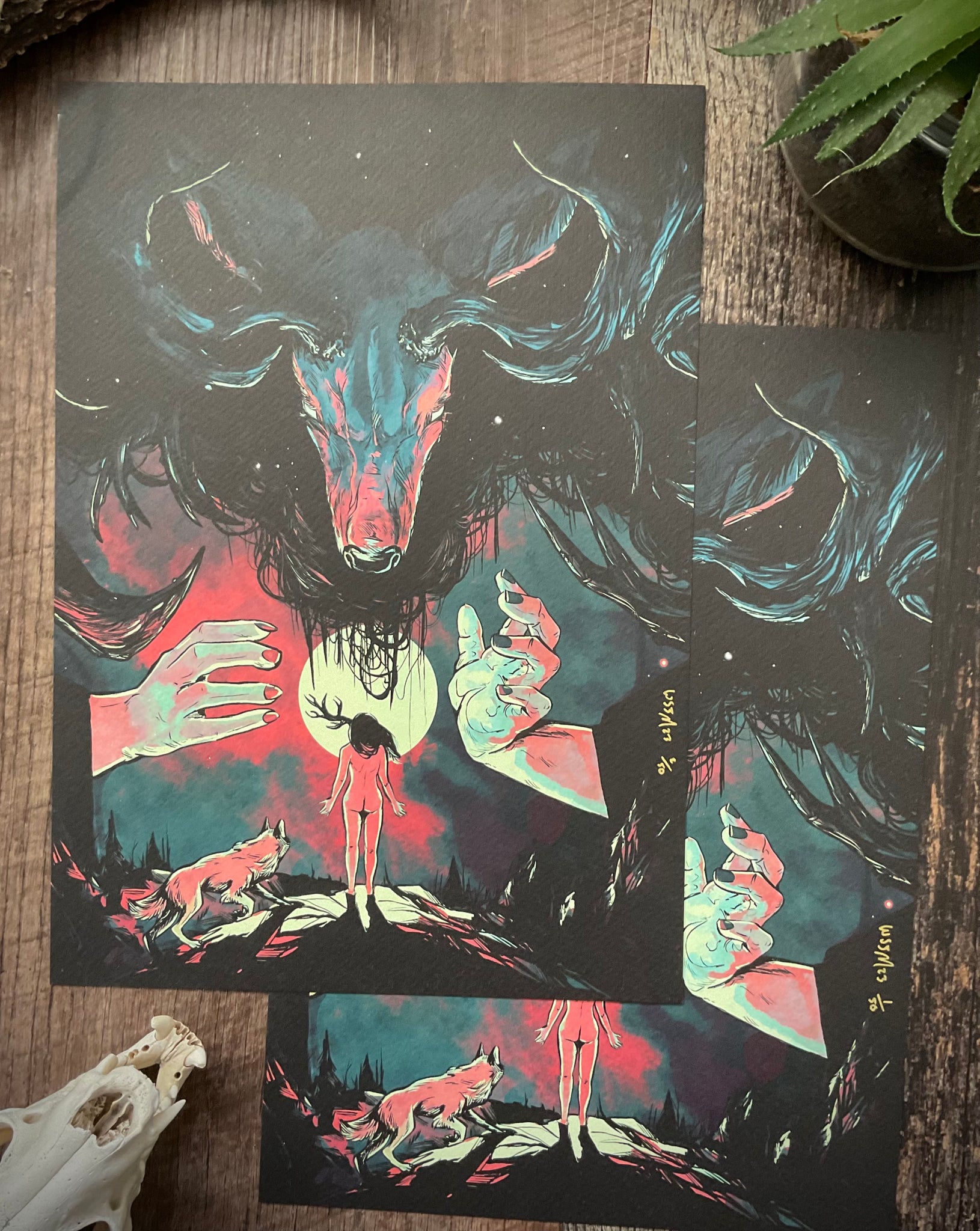 Lilith and the Night God PRINT