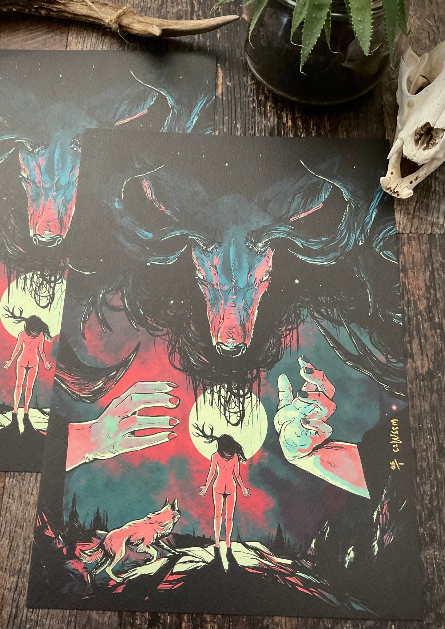 Lilith and the Night God PRINT