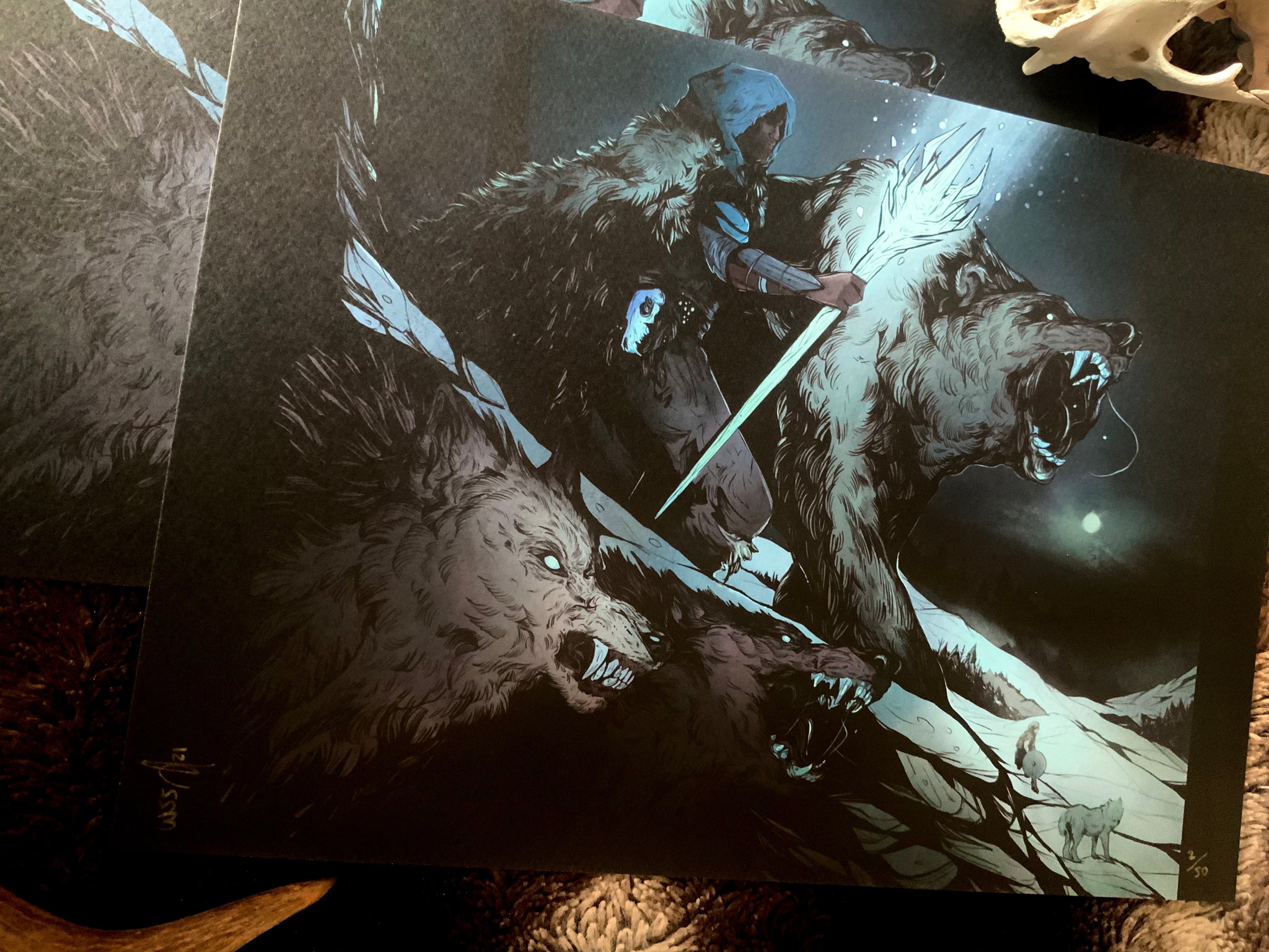 MTG Jorn the Winter God PRINT