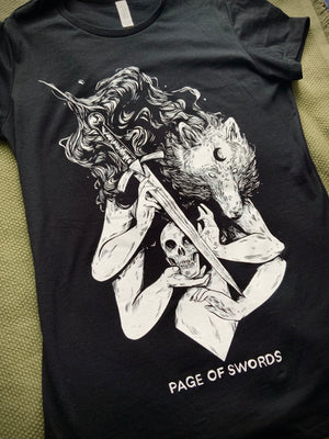 Page of Swords LADIES TEE